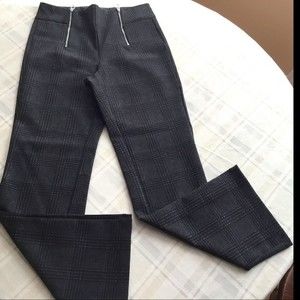 NWOT Slimming Options SZ M plaid stretch pants